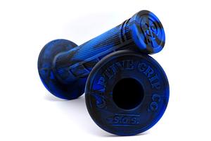 Grips, Half Waffle, BLUE/BLACK, S.O.S. Captive Grip Co