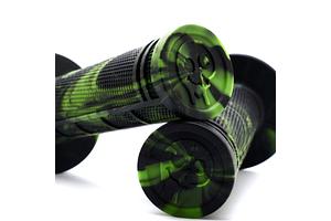 Grips, Half Waffle, GREEN/BLACK, S.O.S. Captive Grip Co