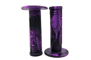 Grips, Half Waffle, PURPLE/BLACK, S.O.S. Captive Grip Co